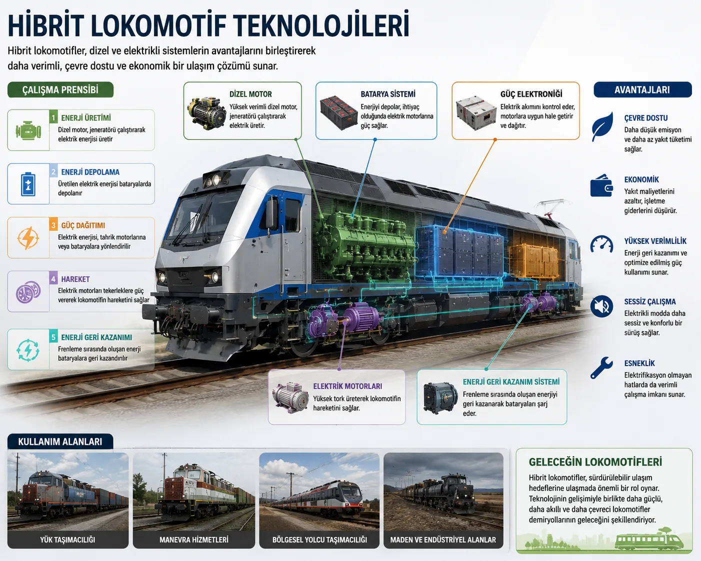 Hibrit lokomotif teknolojileri